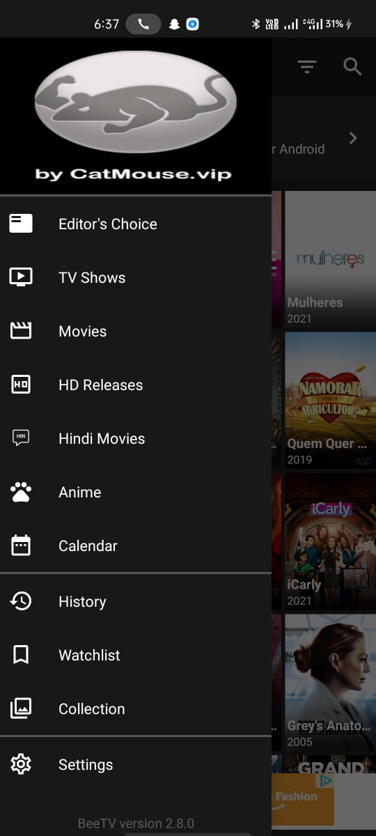 CatMouse TV APK App Latest version 2.8 Free Download   – 2021 4