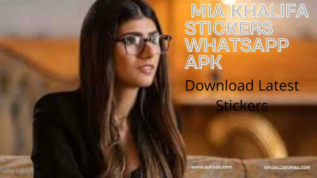 Mia Khalifa Stickers Whatsapp APK Image