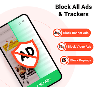 Fab ad block browser APK Image