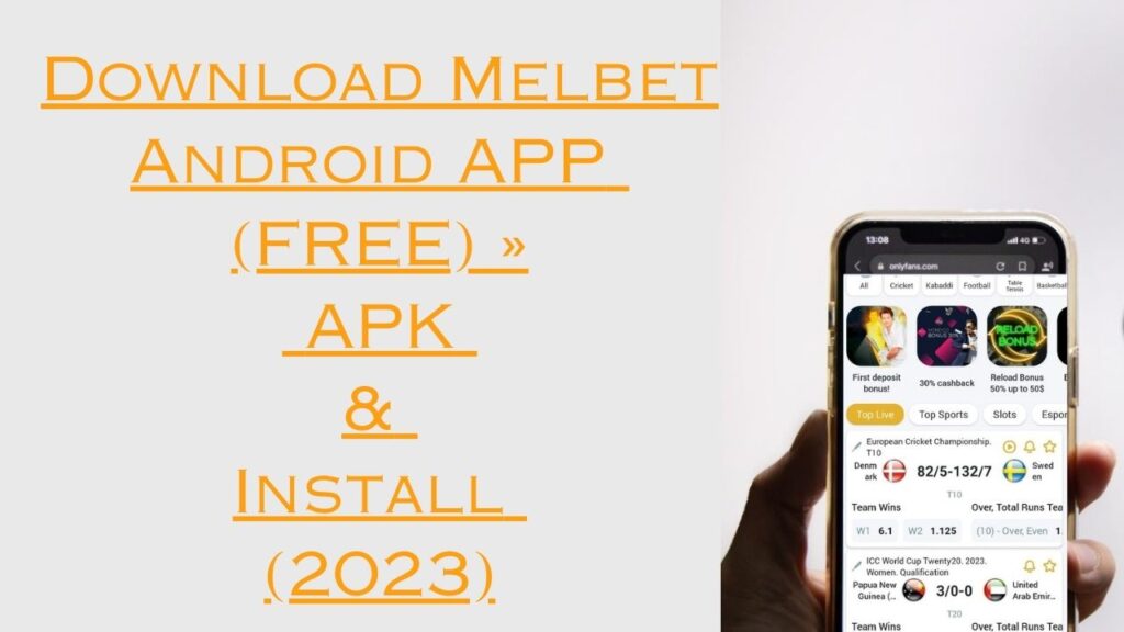Melbet Android APP Image