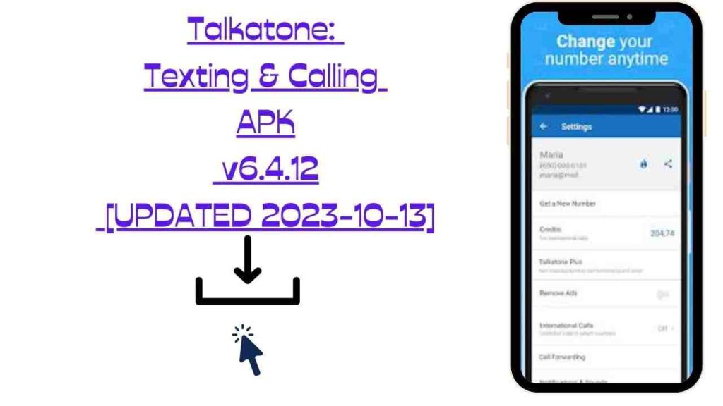 Talkatone: Texting & Calling APK Image