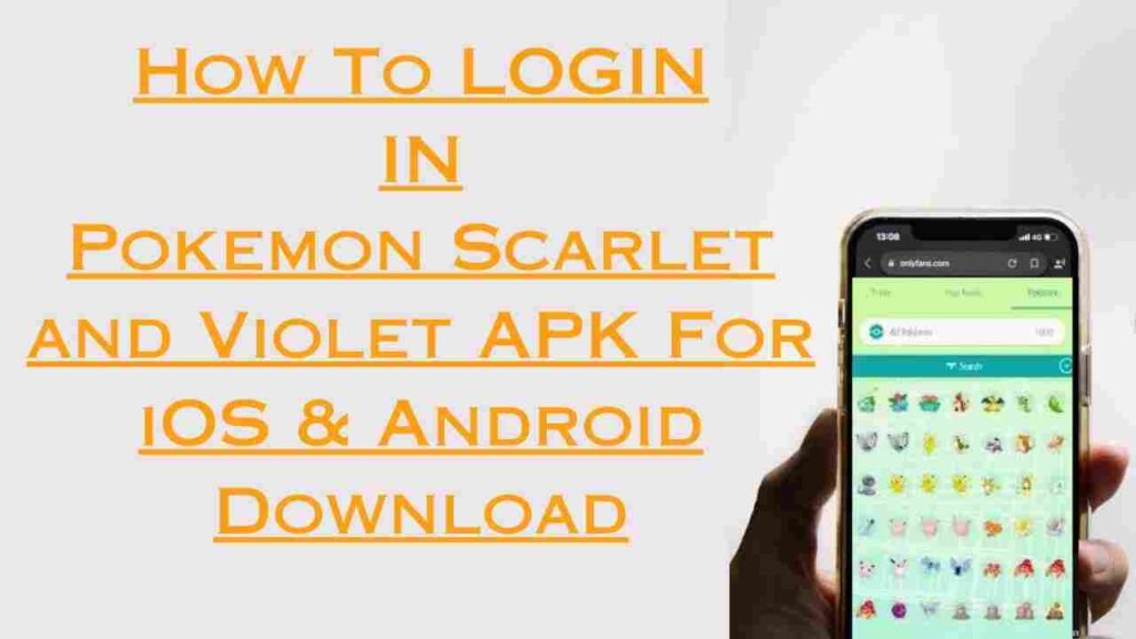 Pokemon Scarlet and Violet APK Image