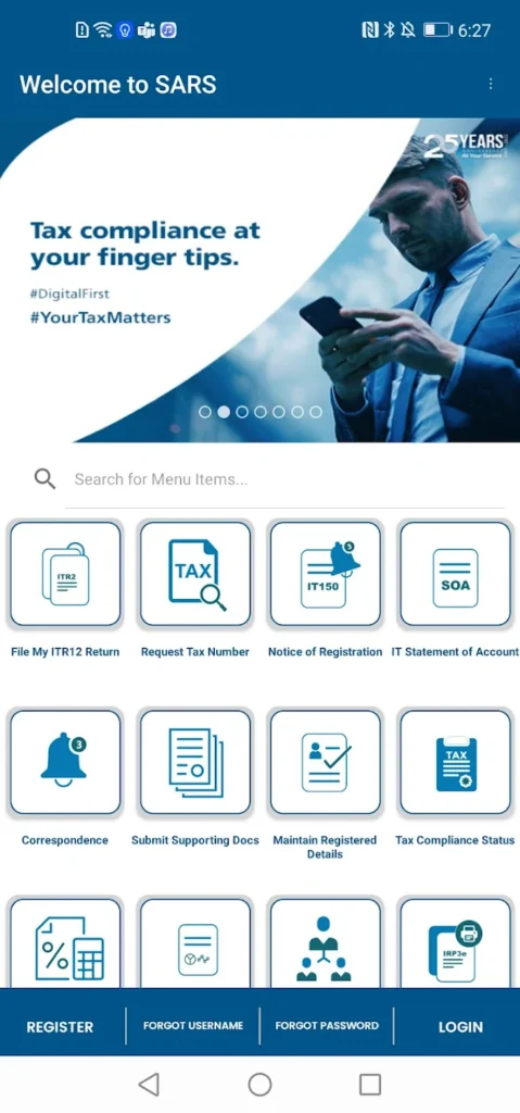 SARS Mobile Image